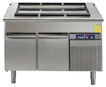 Прилавок холодильный на хол.шкафу Electrolux 332027 (ZLRP12C) в ШефСтор (chefstore.ru)